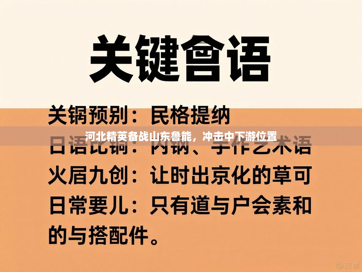 河北精英备战山东鲁能，冲击中下游位置  第2张